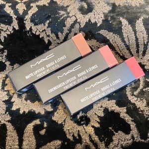 Trio of Neutral MAC Lipcolors, all New in Box
